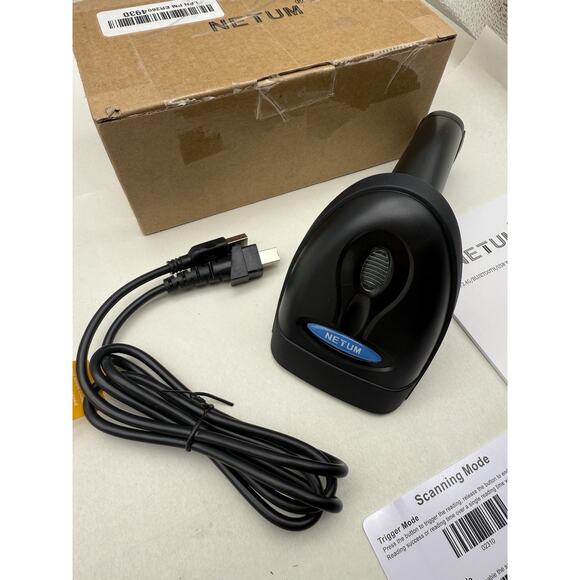 NETUM Bluetooth Barcode Scanner, Compatible with 2.4G Wireless & Bluetooth *READ - Picture 5 of 12